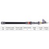 Protable Ultralight Carbon Fishing Rod Telescopic Sea Pole Tackle Accessory