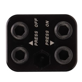 , Motorcycle Master Link Press Tool Steel and Billet Aluminum ATV Master Link Chain Press Tool for 5 Series Chains for 520 525 530 Chain