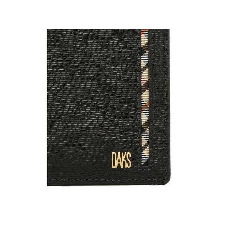 Daks (신세계강남점)DBWA3E913W3 다크브라운 가죽 골드로고 중지갑 (DB Grand Department Store