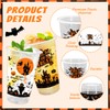 50Pcs 16Oz Halloween Plastic Cups Trick or Treat Witch Castle