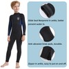 Lemorecn Wetsuit Kids 3mm Back Zip Full Wetsuit for Boys