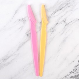 2-Pack Straight Eyebrow Razor Eyebrow Razor 6ea