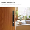 Sliding Door Lock Black Copper Zinc Alloy Lock Furniture Hardware