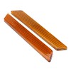 Pair of Hard Saddlebag Latch Cover Reflectors for FLHT FLT