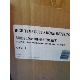 System Sensor New High Temp Duct Smoke Detector System Sensor DH400ACDCIHT