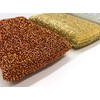 Kyoto Accessories Kitchen Sponge Golden Silver Copper 8.8 x 14.4