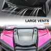 CPOWACE Turbo Hood for RZR XP 1000 14-18, Black Air