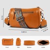 Dksongr Italian Genuine Leather Crossbody bags for Women Small Leather