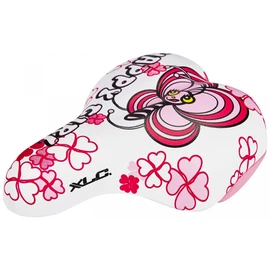 XLC Unisex Jugend Kinder-Sattel SA-C02, Weiß, 180x145 mm