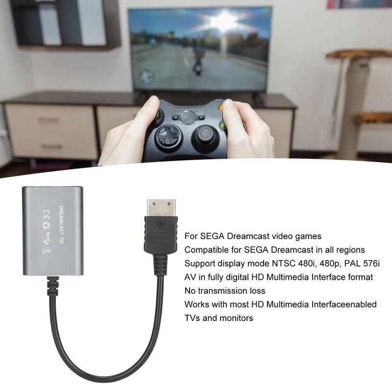 HD Multimedia Interface Converter Plug and Play Lossless Video Game