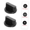 Hohopeti 10pcs Gas Stove Knobs Durable Rotary Control Knobs for