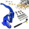 Heavy Duty Hand Press Grommet Tool Kit with 3 Dies