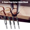 4 Pieces Wood Dowel Hole Cutter Tenon Drill Deep Dowel