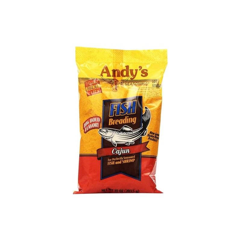 Andy's Cajun Fish Breading 10 Oz(Pack of 1)_AB