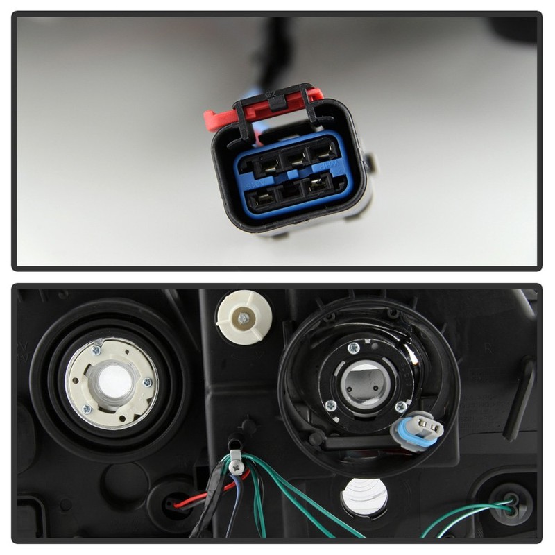 ACANII - For Black 2008-2010 Jeep Grand Cherokee Projector Headlights