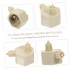 BESPORTBLE Aquarium Air Stone Accessories DIY Co2 Generator Bottle Caps