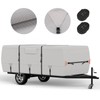 Tuszom True 900D Oxford Anti-Scratch Pop Up Camper Trailer Cover,