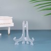 Plastic Plate Stand, Plate Stand, Photo Stand, Book Stand, Transparent,