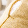Home Brilliant Yellow Cushion Covers 45 x 45 for Sofa