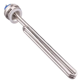 DERNORD 1.5" Inch (OD50.5mm) Tri-clamp Foldback Heating Element Stainless Steel Immersion Water Heater (240v 4500w)
