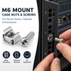 DILUSILK M6 Cage Nuts and Screws Set for Server Rack