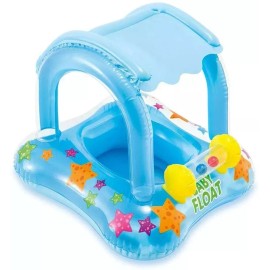 Intex Kiddie Float Inflatable Swimming Pool Baby Tube Raft 56581EP age 1 - 2 Fun