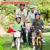 4 Pack Safety Flags with Pole, Premium Kid Alert Street