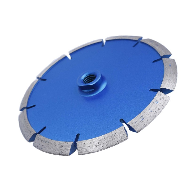 7 Inch 0.375" Width 5/8"-11 Arbor Concrete Crack Chasing Diamond