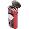 Xikar Hp4 Diamond Quad Jet Cigar Lighter - Red -
