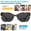 OCCI CHIARI Bifocal Reading Sunglasses 2.0 for Women Brown Tortoise
