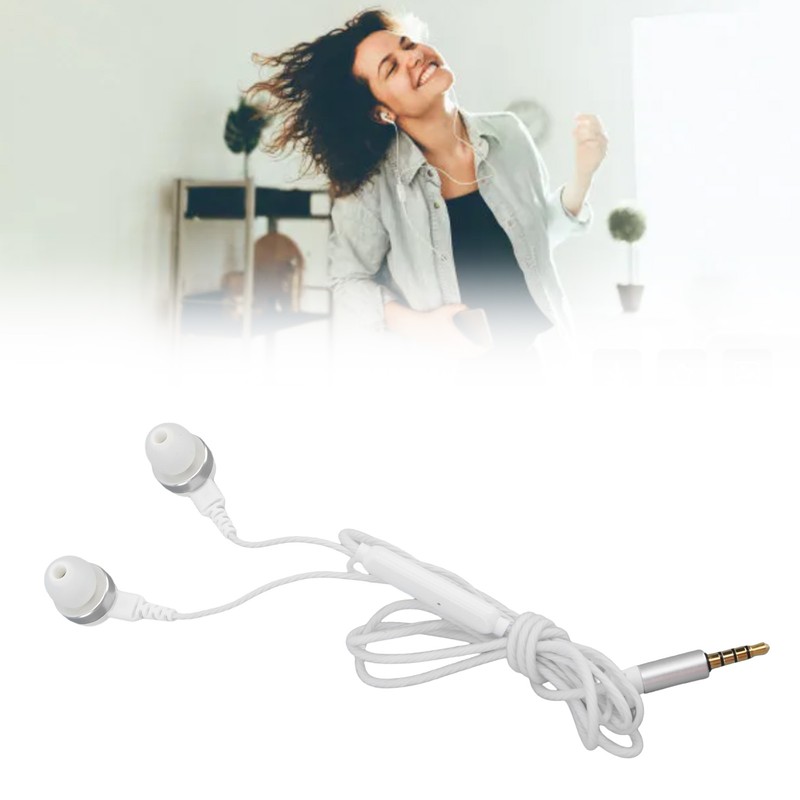 Wired Earphones Comfortable Fit Headphones Ergonomic Earphone Noise Isolating Wired