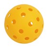 12PCS 74mm 40 Holes Pickleballs PE Plastic High Elasticity Pickleball