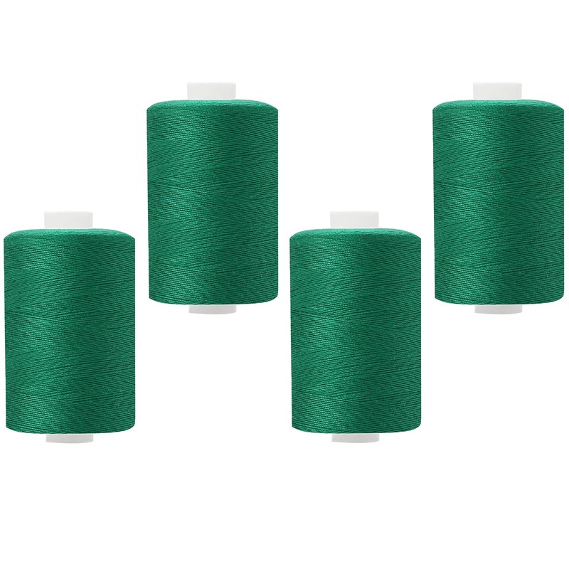 4 Spools All Purpose Sewing Thread 1000 Yards, Polyester Threads