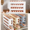 Ruayia Egg Storage for 30 Eggs, 4 Tier Egg Holder,