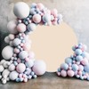 SDOTPMT Diameter 2 m Light Beige Round Background Lid Solid