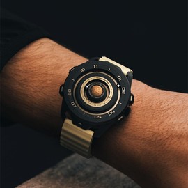 Planet Series Magnetic Analog Watch for Men - Magneto Quartz Movement Watches with Luminous Dial, Waterproof Sport Wristwatch, Business Casual Fashion