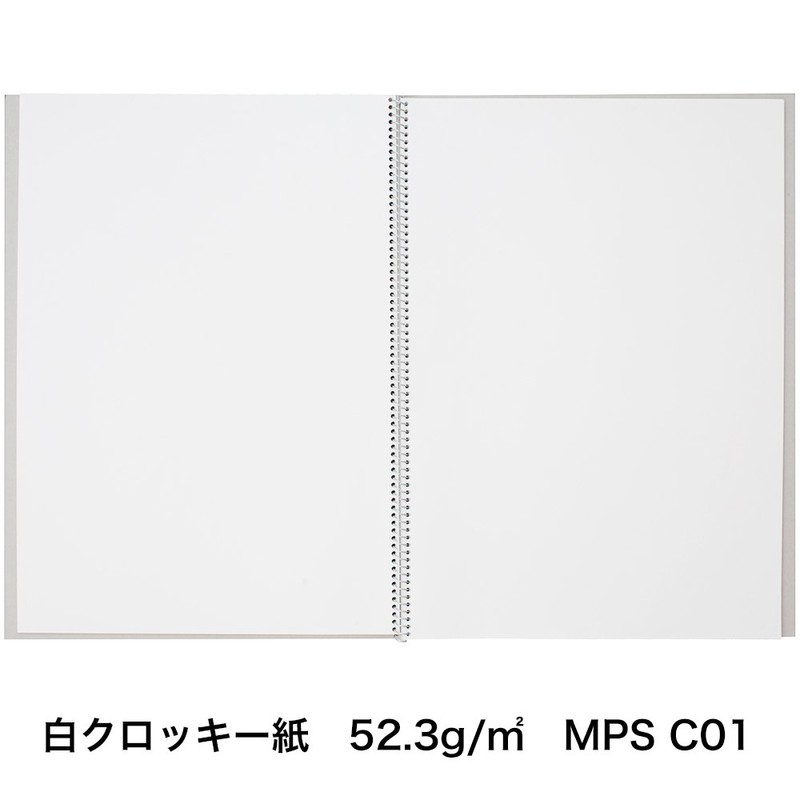 クロッキーブックスタンダードB4白クロッキー