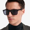 Global Glasses Men's Square Sunglasses Polarised UV Protection CAT 3