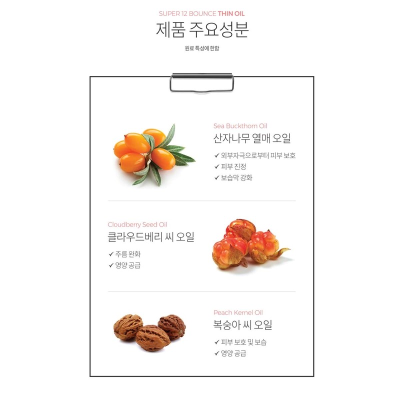 JULLAI JULLAI SUPER 12 BOUNCE THIN OIL 1.01FL.OZ KOREA Beauty