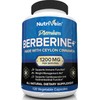 Nutrivein Premium Berberine HCL 1200mg Plus Organic Ceylon Cinnamon -