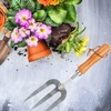 VFM - Stainless Steel Garden Fork With Wooden Handle -