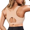 BRABIC Women Post-Surgical Sports Support Bra Front Closure with Adjustable