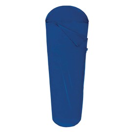 Ferrino Pro Liner Schlafsack-Inlet, Bettlaken für Mumienschlafsack, Blau