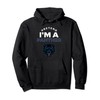 Pretend I'm A Panther Costume Funny Pullover Hoodie