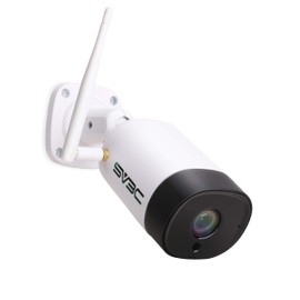 SV3C Security Camera, Outdoor, Wireless, Supports 0.08 oz (2.4 g/5 g), Surveillance Camera, 5 Megapixels, Human Detection, Network Camera, IP Camera, Human Detection, Two-Way Audio, Night Vision Photography, Waterproof, Recording