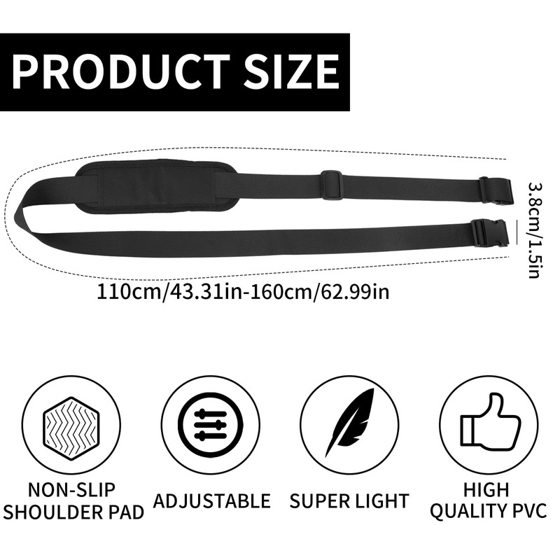 Carrying Strap for Bikes, Robust Shoulder Strap for Bikes, Adjustable