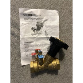Gruvlok MBV-9510 Series 1 in. Sweat Brass Circuit Balancing Valve NEW /Italy
