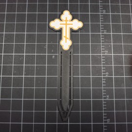 3D Printed Orthodox Christian Cross Bookmark