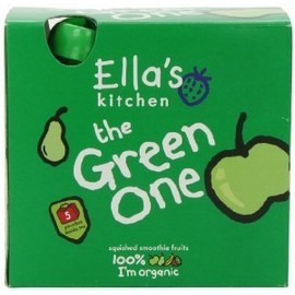 Ella's Kitchen Organic Smoothie Fruits The Green One 5 x 90g