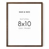 HAUS AND HUES HAUS AND HUES Walnut 8x10 Wall Picture